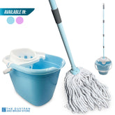 Mop & Bucket Set - Duck Egg